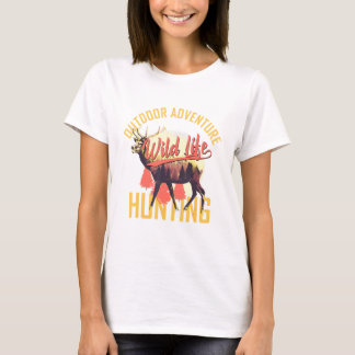 Hunter And Animal Wildlife And Guns Thats Deer Hun T-Shirt