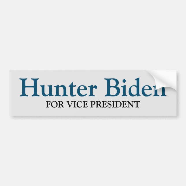 Hunter Biden Autoaufkleber (Vorne)