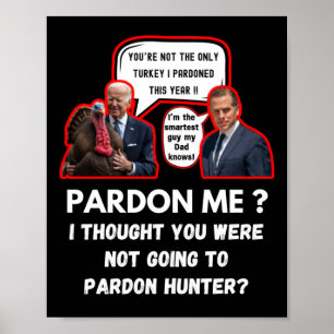 Hunter Biden Sticker Poster