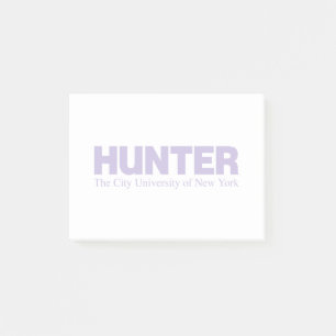 Hunter College CUNY Akademisches Logo Post-it Klebezettel