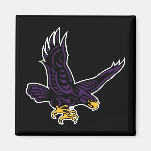 Hunter College Hawk Magnet (Vorne)