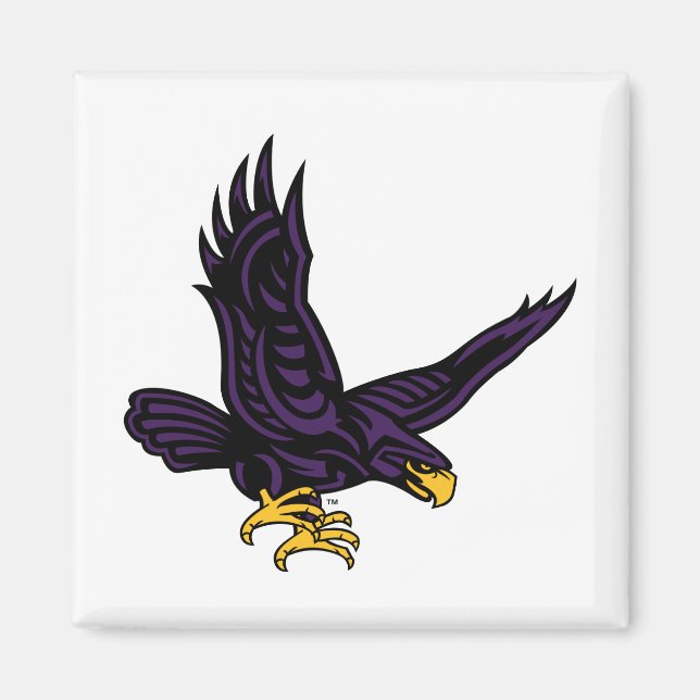Hunter College Hawk Magnet (Vorne)