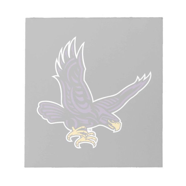 Hunter College Hawk Notizblock (Vorderseite)