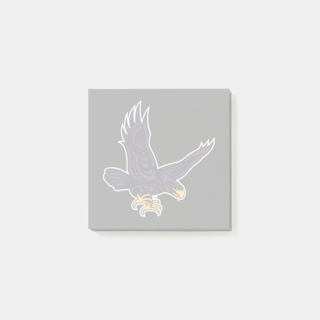 Hunter College Hawk Post-it Klebezettel (Vorderseite)