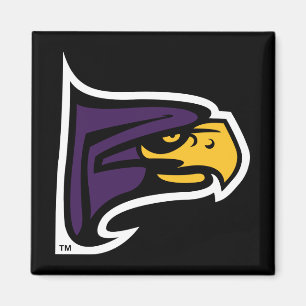Hunter College Hawk Profil Maskottchen Magnet