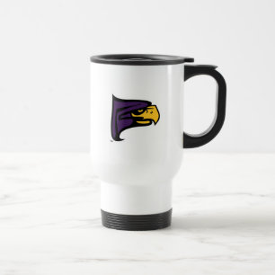 Hunter College Hawk Profil Maskottchen Reisebecher