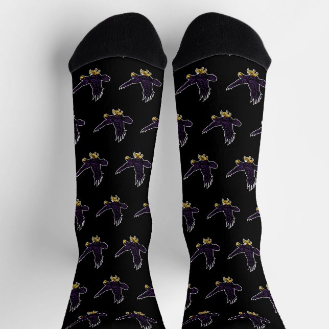 Hunter College Hawk Socken (Oben)