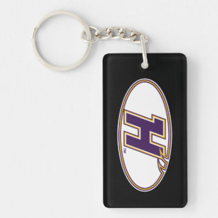 Hunter College Hawks Athletik-Logo Schlüsselanhänger