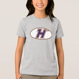 Hunter College Hawks Athletik-Logo Tri-Blend Shirt