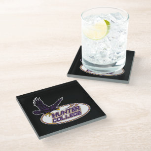 Hunter College Hawks Maskottchen Glasuntersetzer