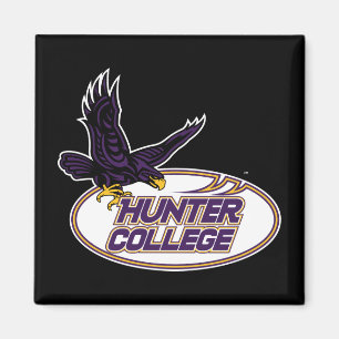 Hunter College Hawks Maskottchen Magnet