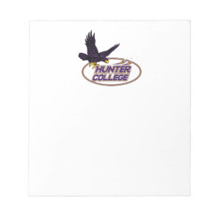 Hunter College Hawks Maskottchen Notizblock