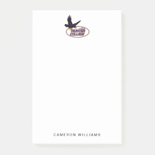 Hunter College Hawks Maskottchen Post-it Klebezettel