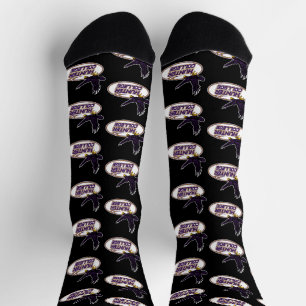 Hunter College Hawks Maskottchen Socken