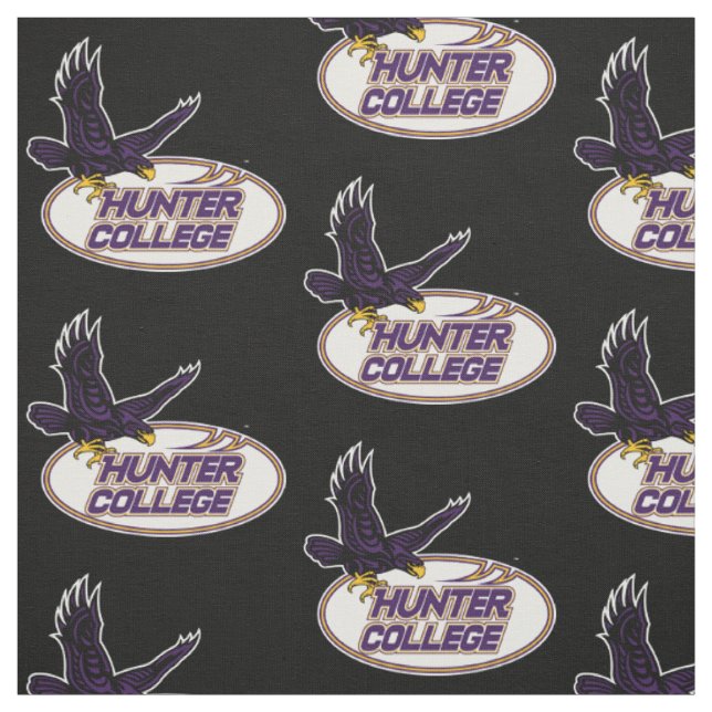 Hunter College Hawks Maskottchen Stoff (Muster)