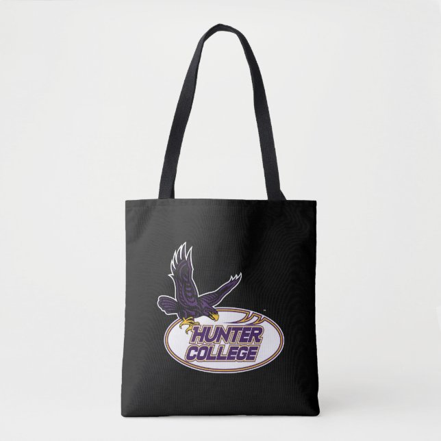 Hunter College Hawks Maskottchen Tasche (Vorderseite)