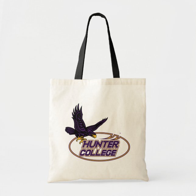 Hunter College Hawks Maskottchen Tragetasche (Vorne)