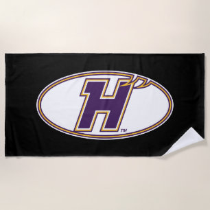 Hunter College Hawks Sportlogo Strandtuch
