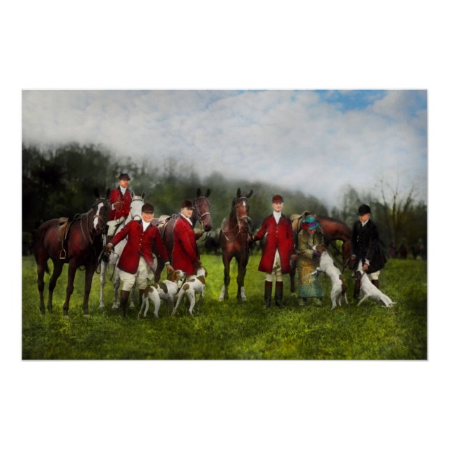 Hunter - Die Fuchsjagd - Tally-ho 1924 Poster (Vorderseite)