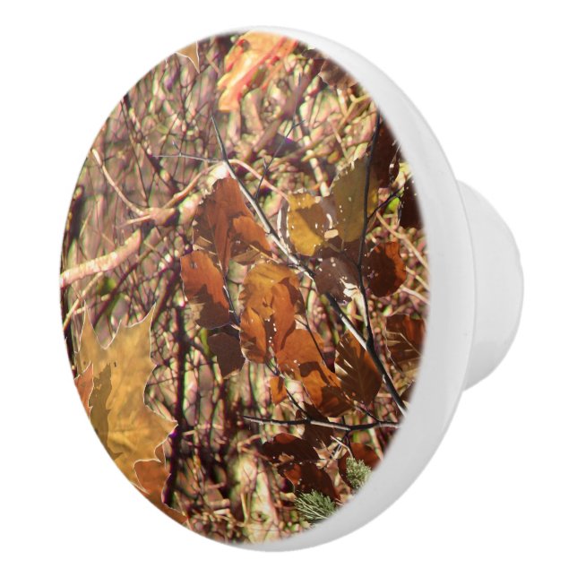 Hunter Fall Camouflage Camouflage Painting Keramikknauf (Rechts)