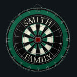 Hunter Green Black Personalisiert Dart Board Dartscheibe<br><div class="desc">Dieses personalisierte Dartboard ist eine lustige Art,  Ihren persönlichen Stil auszudrücken. Design hat Jäger grün und schwarz Farben. Passen Sie das Motherboard mit Ihrem Familiennamen oder Text an. Verwenden Sie die Vorlage,  um Ihr eigenes personalisiertes Dartboard zu erstellen.</div>