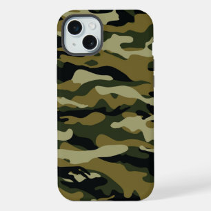 Hunter Green Camouflage iPhone 15 Plus Hülle