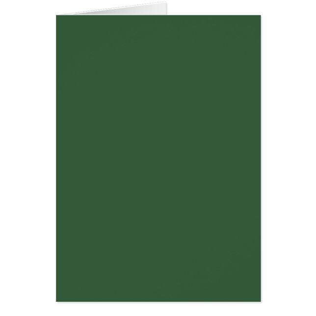 Hunter Green Grußkarte (Vorne)