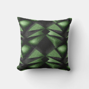 Hunter Green Indian Design Kissen