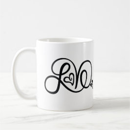 Hunter Green Liebe Ringer Tasse mit KP Logo