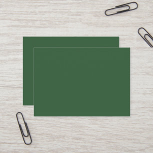 Hunter Green Mighty Business Card Visitenkarte