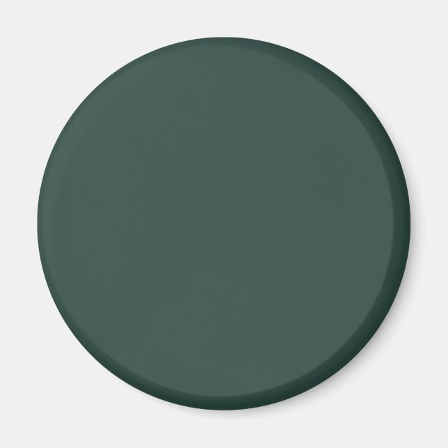 Hunter Green Solid Color Magnet (Vorne)