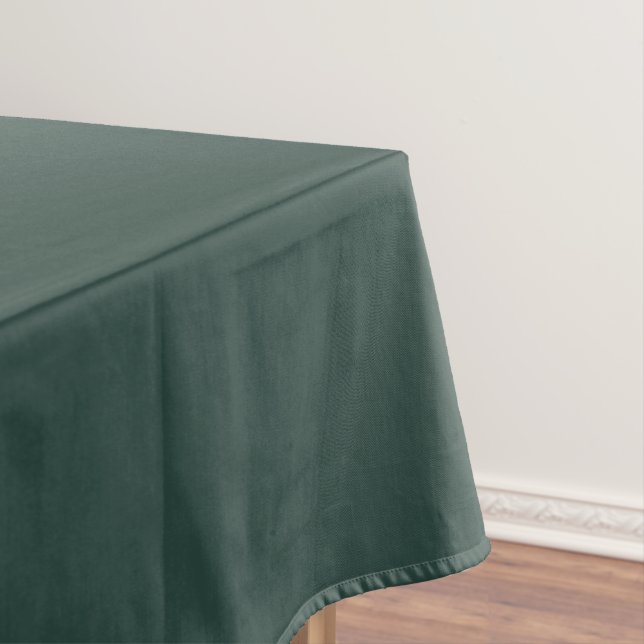 Hunter Green Solid Color Tischdecke (Beispiel)
