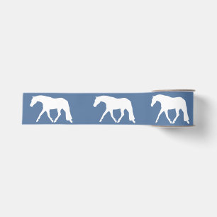Hunter Horse Show Ribbon Weiße Pferde Ripsband