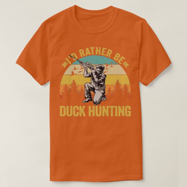 Hunter-Hunter-Henne-Jäger T-Shirt (Design vorne)