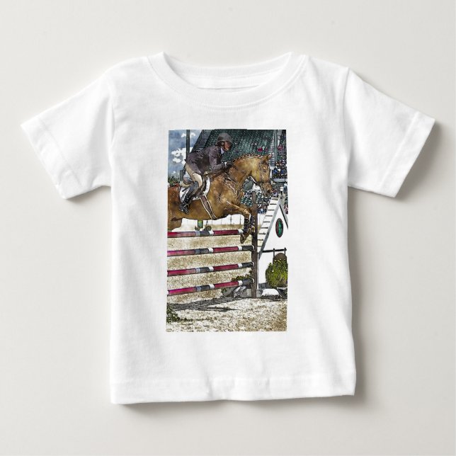 Hunter Jumper Baby T-shirt (Vorderseite)