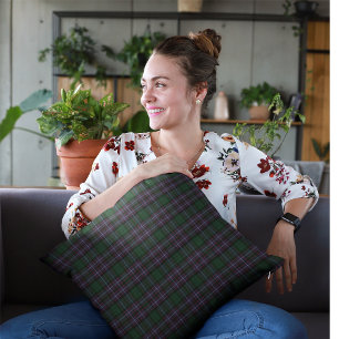 Hunter Modern Original Scottish Tartan Kissen