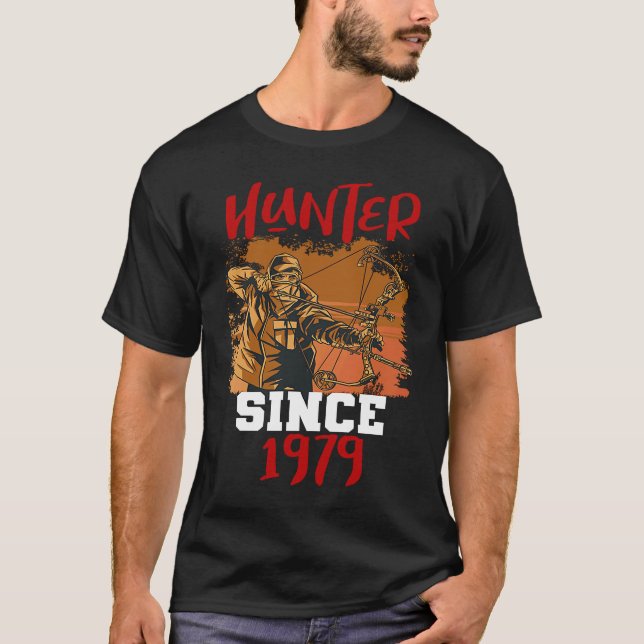 Hunter since 1979 T-Shirt (Vorderseite)