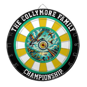 Hunter's Encks Flying Wall Art Dartscheibe