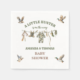 Hunting Boy Baby Shower  Serviette