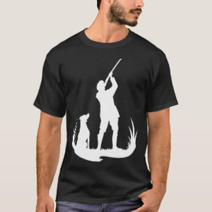 Hunting Hunter hunting shirt saying duck hunting W