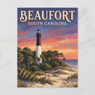 Hunting Island State Park Beaufort South Carolina Postkarte