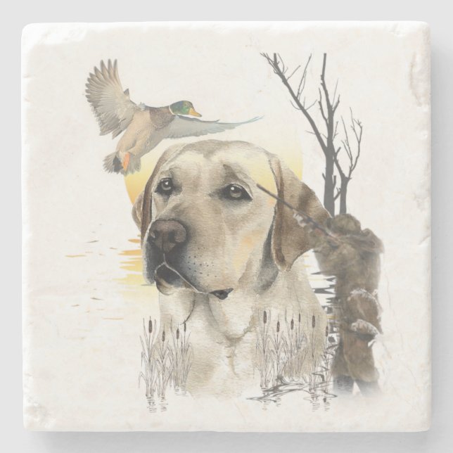 Hunting Life  Steinuntersetzer (Vorderseite)