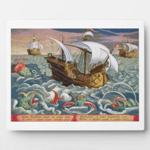 Hunting Sea Creatures, plate 84 from 'Venationes F Fotoplatte
