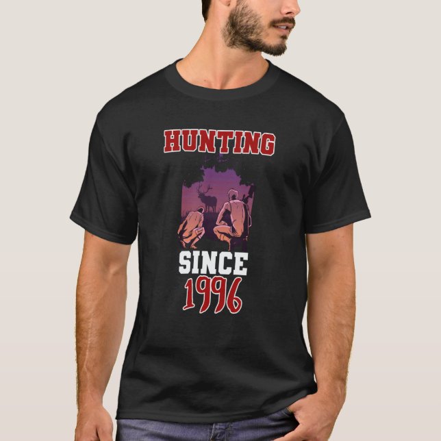 Hunting since 1996 T-Shirt (Vorderseite)