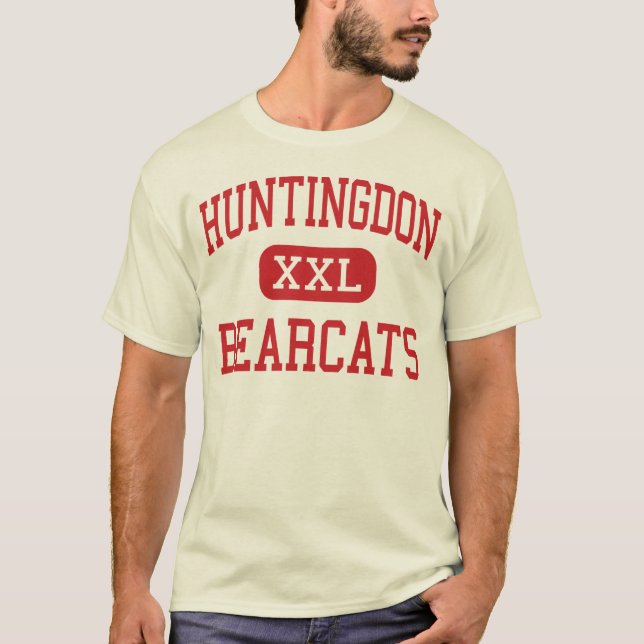 Huntingdon - Bearcats - Bereich - Huntingdon T-Shirt (Vorderseite)