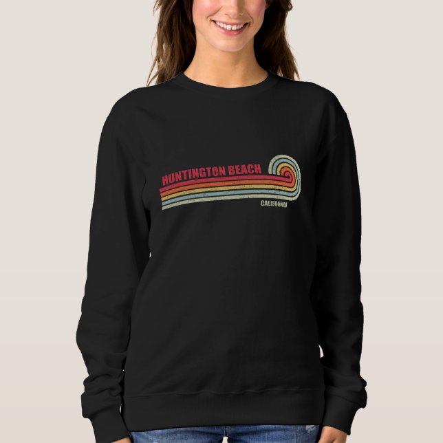 Huntington Beach California City Staat Sweatshirt (Vorderseite)
