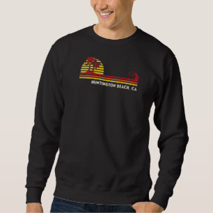 Huntington Beach California Orange Landkreis Palm Sweatshirt