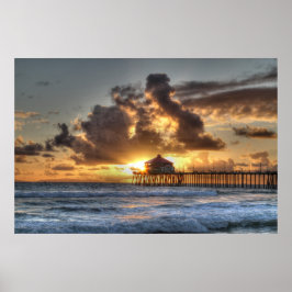Huntington Beach California Poster