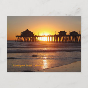 , "Huntington Beach California Postkarte