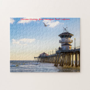 Huntington Beach California - Weihnachtsgrüße